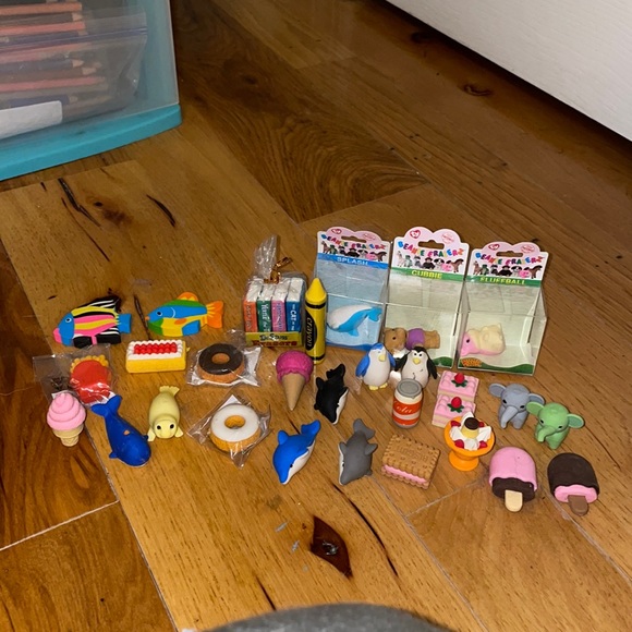 Other - Cute Eraser Lot